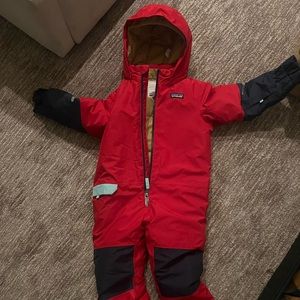 Patagonia kids snow suit